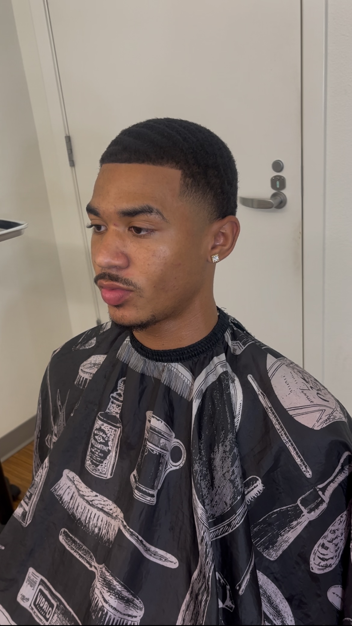 Low-cut Fade Style haircut example